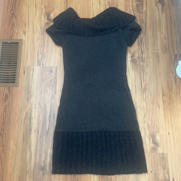 Reitmans Black Knitted Dress Size Small - Picture 3 of 6